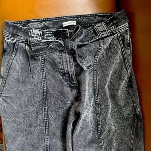 NWOT Ulla Johnson dark gray stonewash jeans.  Size 12.
